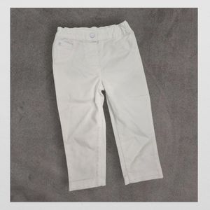 White Stretch Jeans, Kid's 18M